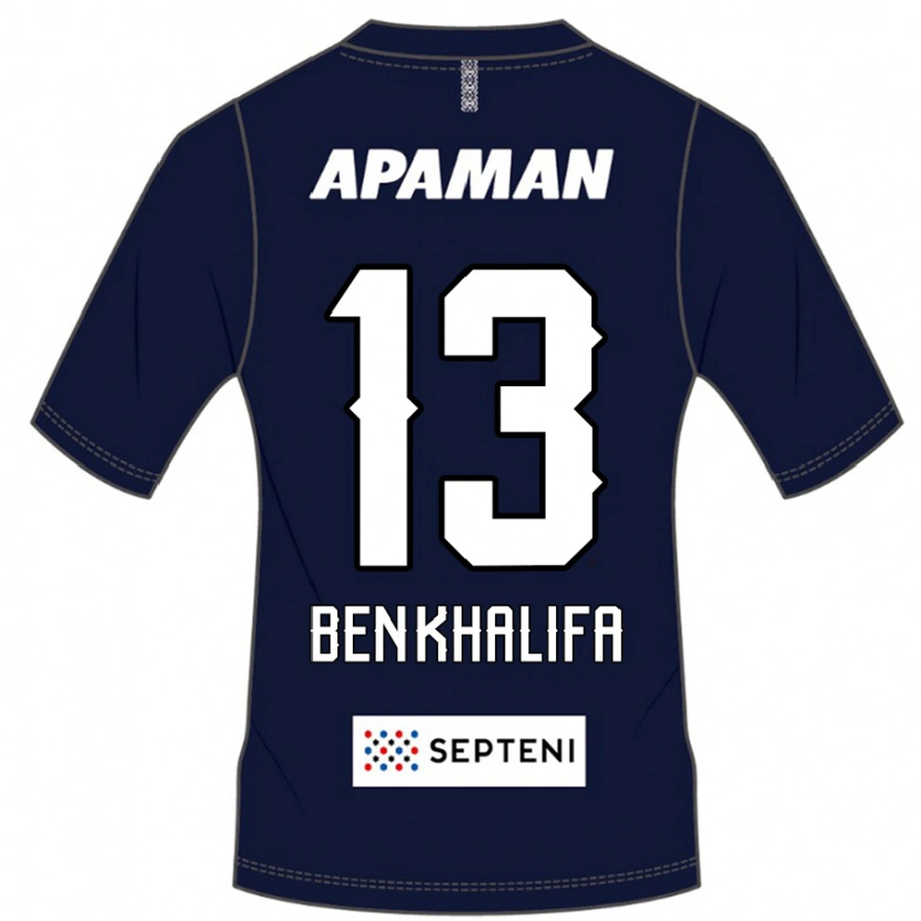 Danxen Damen Nassim Ben Khalifa #13 Königsblau Weiß Heimtrikot Trikot 2025/26 T-Shirt Österreich