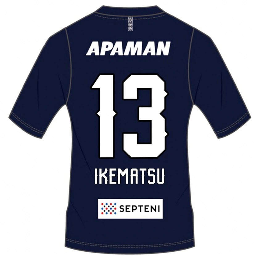 Danxen Damen Shumpei Ikematsu #13 Königsblau Weiß Heimtrikot Trikot 2025/26 T-Shirt Österreich