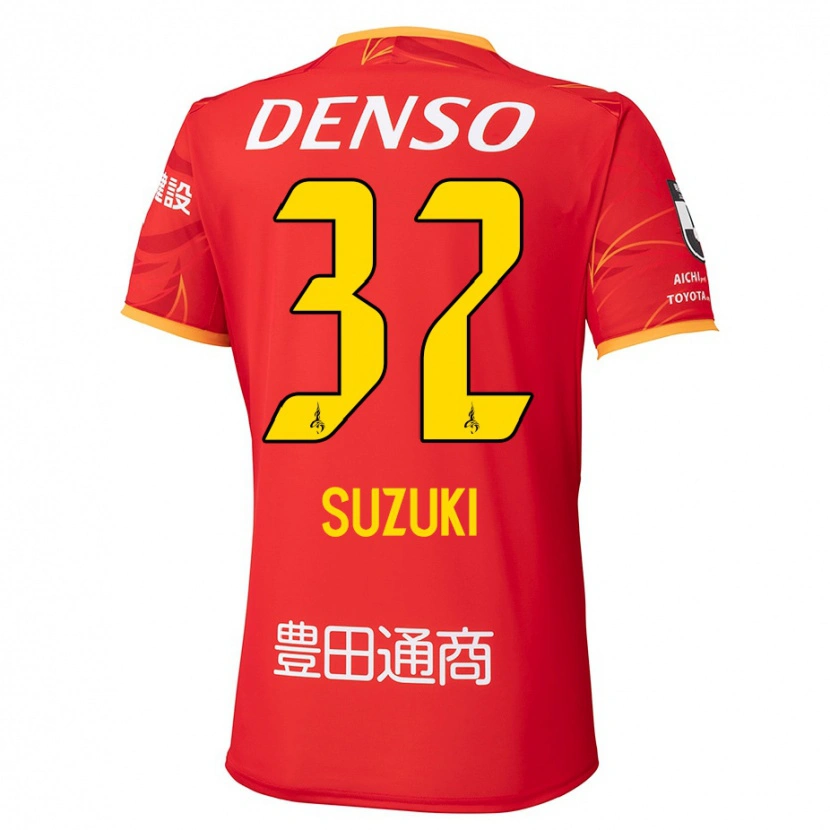 Danxen Damen Haruto Suzuki #32 Rot Gelb Heimtrikot Trikot 2025/26 T-Shirt Österreich