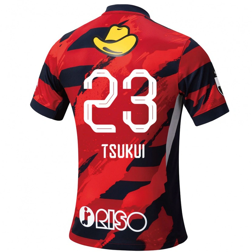 Danxen Damen Keisuke Tsukui #23 Rot Schwarz Heimtrikot Trikot 2025/26 T-Shirt Österreich
