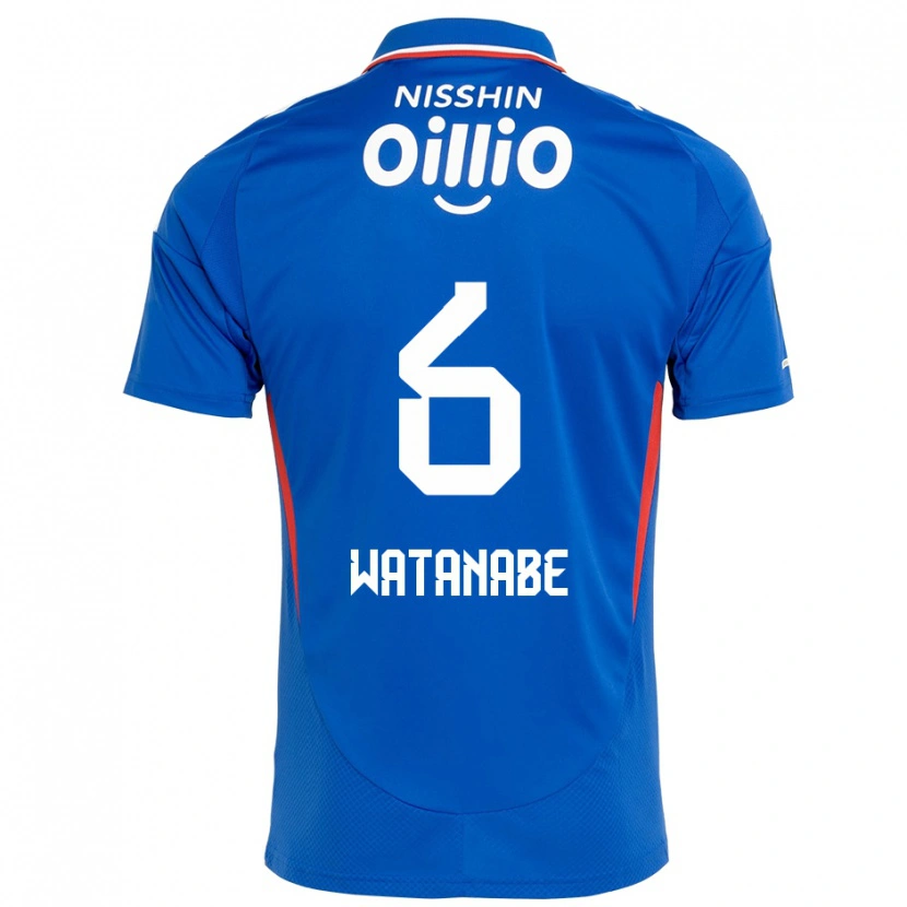 Danxen Damen Kota Watanabe #6 Königsblau Weiß Heimtrikot Trikot 2025/26 T-Shirt Österreich