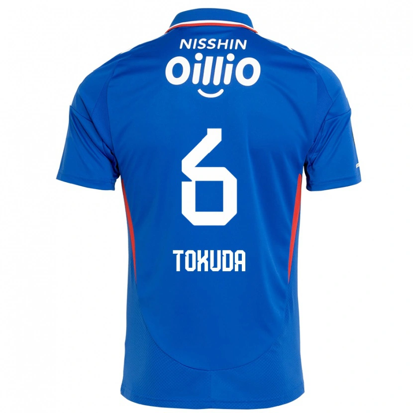 Danxen Damen Yuma Tokuda #6 Königsblau Weiß Heimtrikot Trikot 2025/26 T-Shirt Österreich