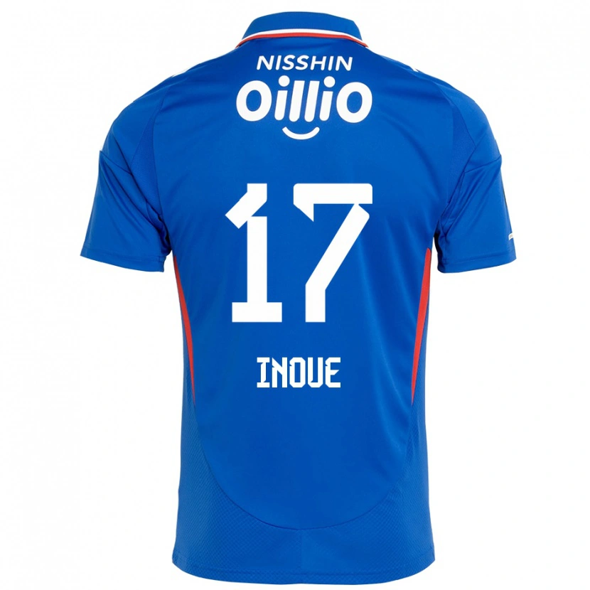 Danxen Damen Kenta Inoue #17 Königsblau Weiß Heimtrikot Trikot 2025/26 T-Shirt Österreich