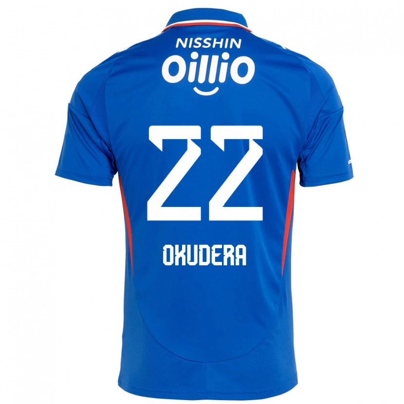 Danxen Damen Minato Okudera #22 Königsblau Weiß Heimtrikot Trikot 2025/26 T-Shirt Österreich