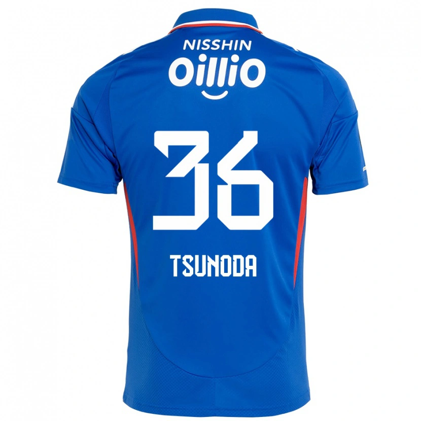 Danxen Damen Ryotaro Tsunoda #36 Königsblau Weiß Heimtrikot Trikot 2025/26 T-Shirt Österreich