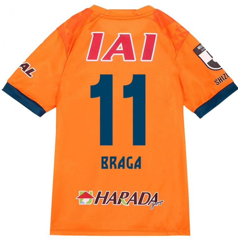 Danxen Damen Lucas Braga #11 Orange Rot Heimtrikot Trikot 2025/26 T-Shirt Österreich
