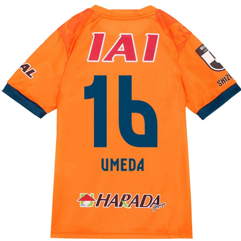 Danxen Damen Togo Umeda #16 Orange Rot Heimtrikot Trikot 2025/26 T-Shirt Österreich