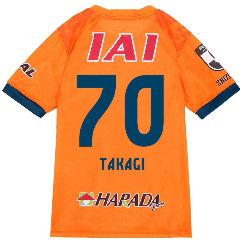 Danxen Damen Sen Takagi #70 Orange Rot Heimtrikot Trikot 2025/26 T-Shirt Österreich