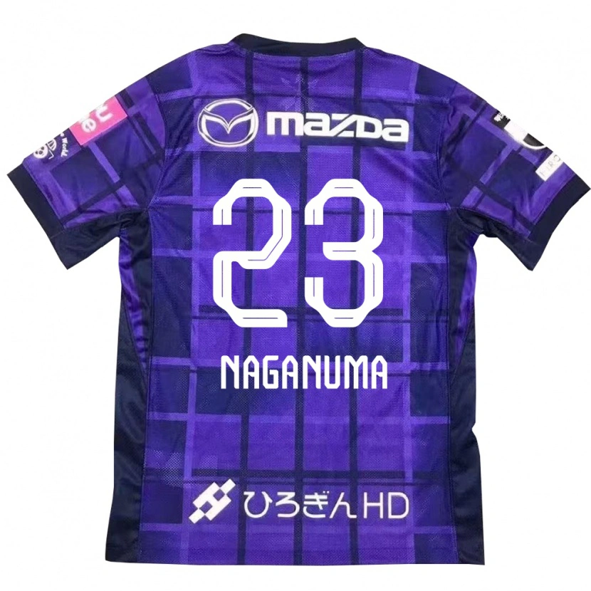 Danxen Damen Seimei Naganuma #23 Lila Orange Heimtrikot Trikot 2025/26 T-Shirt Österreich