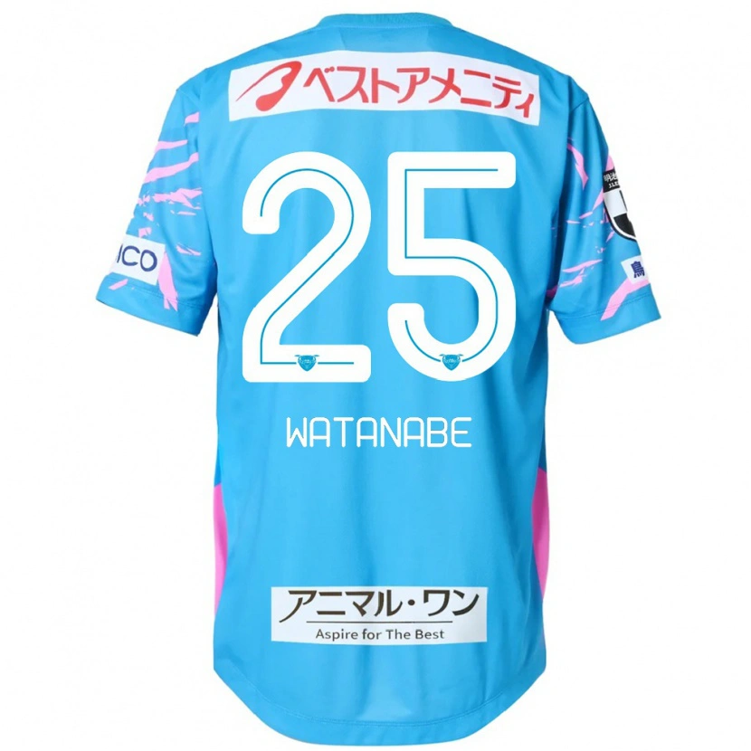 Danxen Damen Ryohei Watanabe #25 Blau Rosa Heimtrikot Trikot 2025/26 T-Shirt Österreich