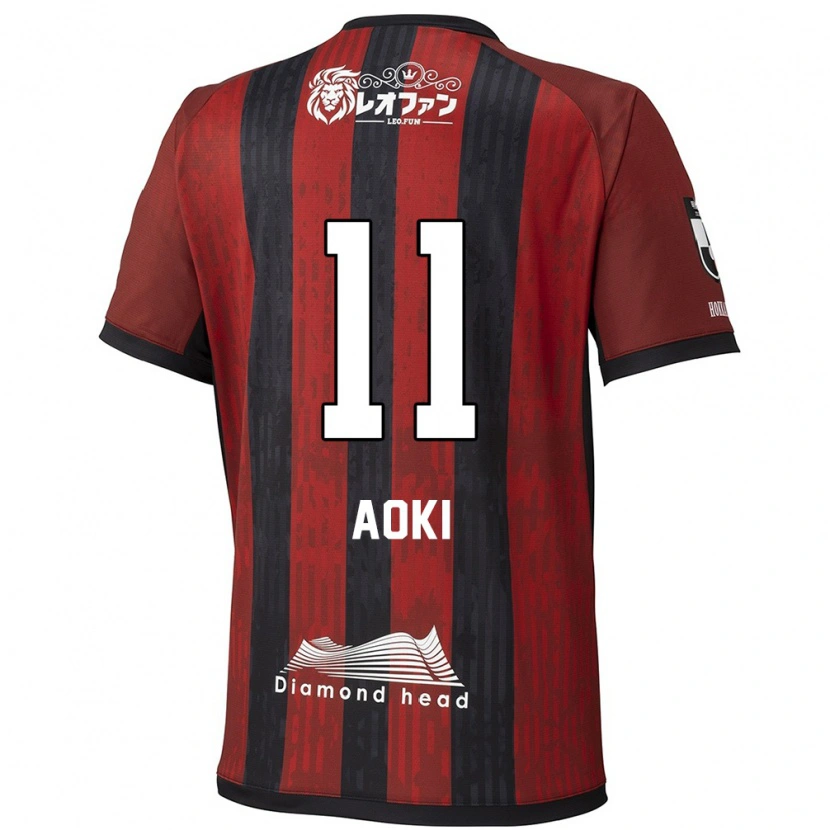 Danxen Damen Ryota Aoki #11 Rot Schwarz Heimtrikot Trikot 2025/26 T-Shirt Österreich
