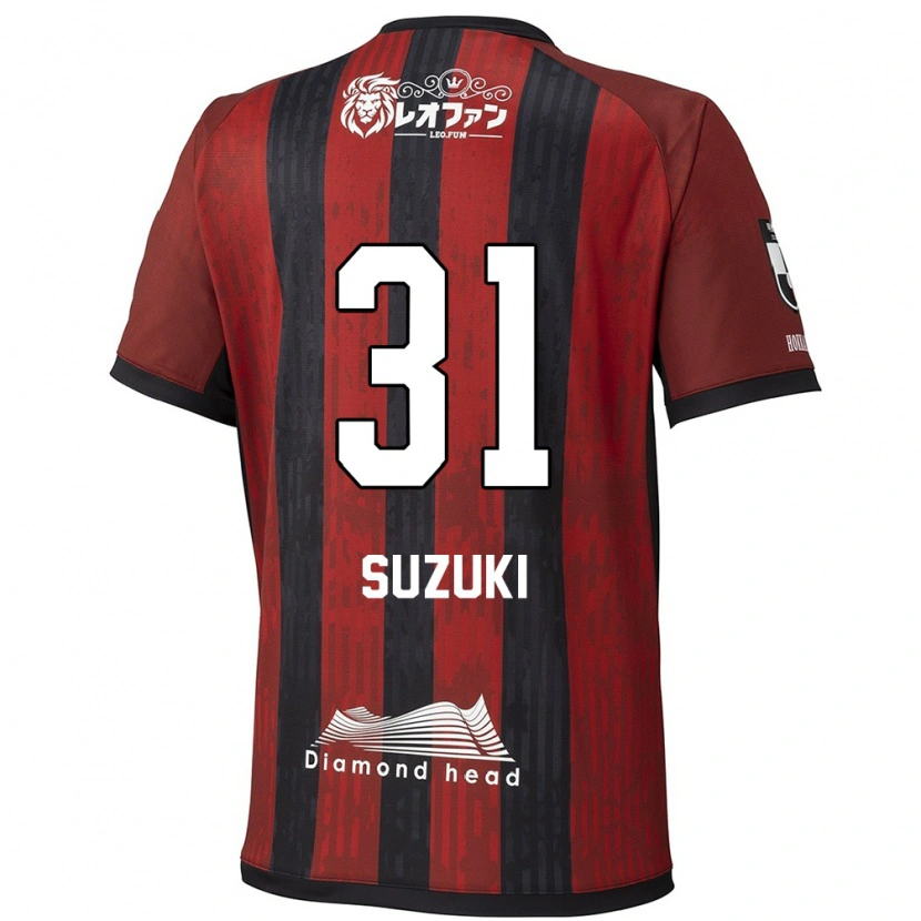 Danxen Damen Ryusei Suzuki #31 Rot Schwarz Heimtrikot Trikot 2025/26 T-Shirt Österreich