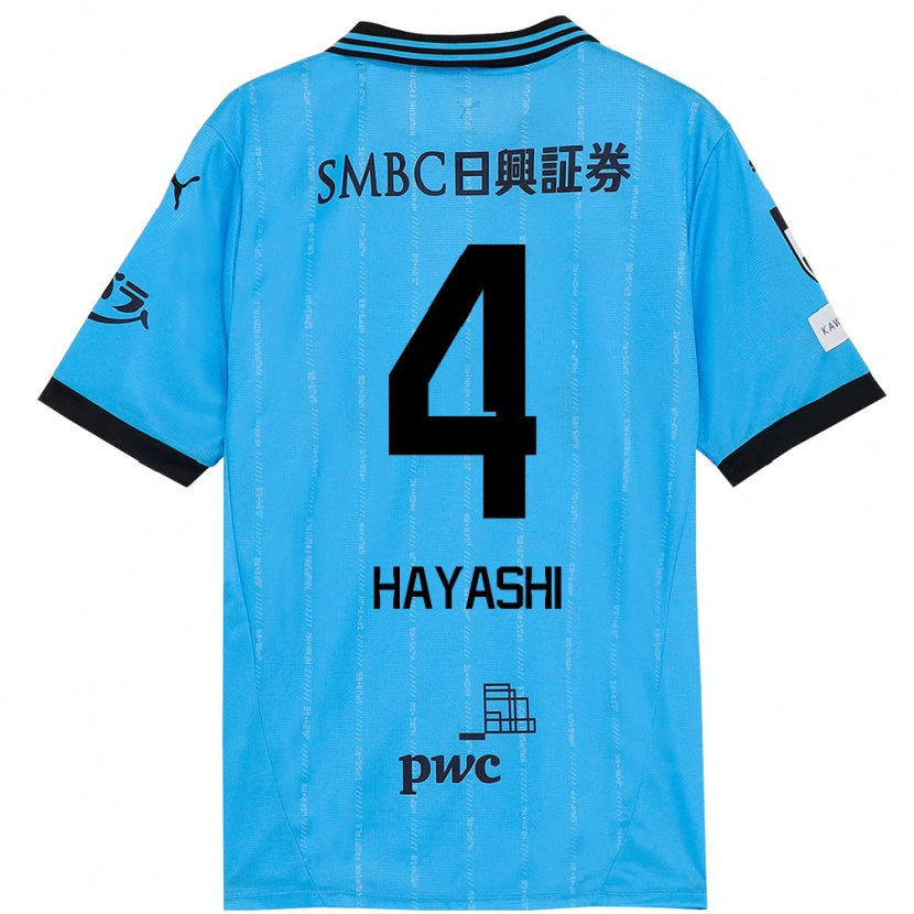 Danxen Damen Shunsuke Hayashi #4 Himmelblau Schwarz Heimtrikot Trikot 2025/26 T-Shirt Österreich