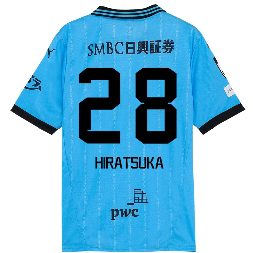 Danxen Damen Hayato Hiratsuka #28 Himmelblau Schwarz Heimtrikot Trikot 2025/26 T-Shirt Österreich