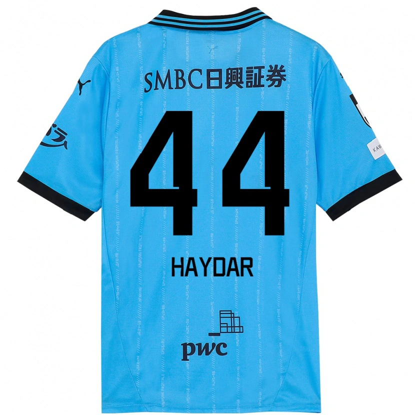 Danxen Damen César Haydar #44 Himmelblau Schwarz Heimtrikot Trikot 2025/26 T-Shirt Österreich