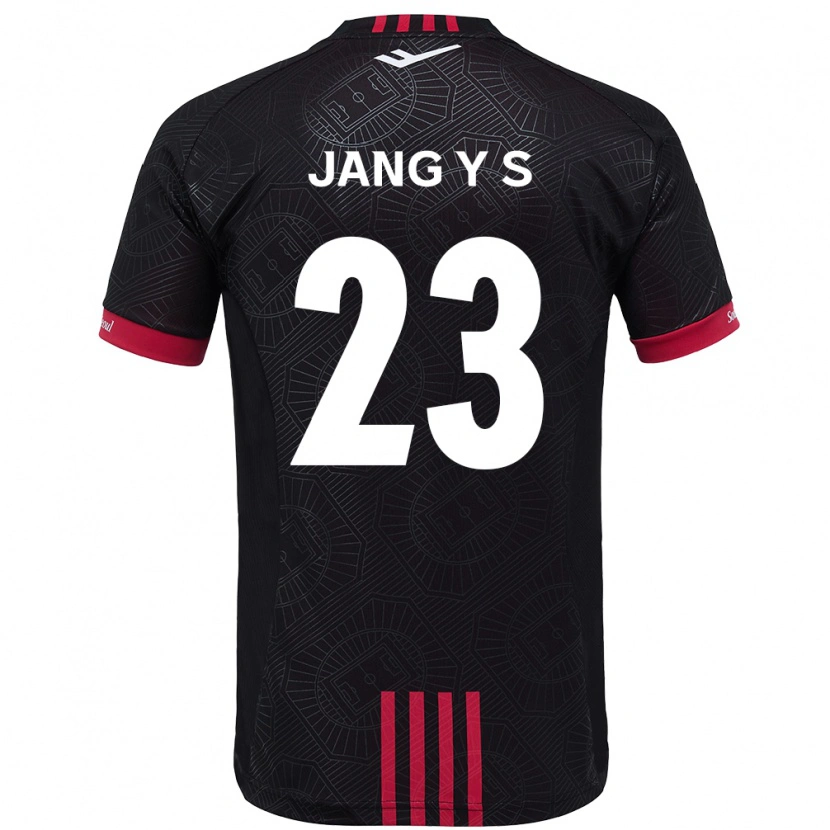 Danxen Damen Jang Yoon-Seo #23 Schwarz Rot Heimtrikot Trikot 2025/26 T-Shirt Österreich