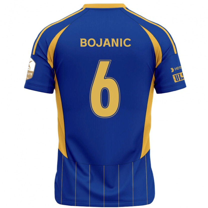 Danxen Damen Darijan Bojanic #6 Königsblau Gelb Heimtrikot Trikot 2025/26 T-Shirt Österreich