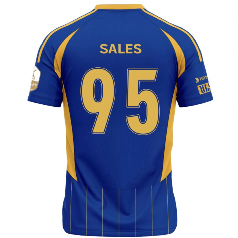 Danxen Damen Matheus Sales #95 Königsblau Gelb Heimtrikot Trikot 2025/26 T-Shirt Österreich