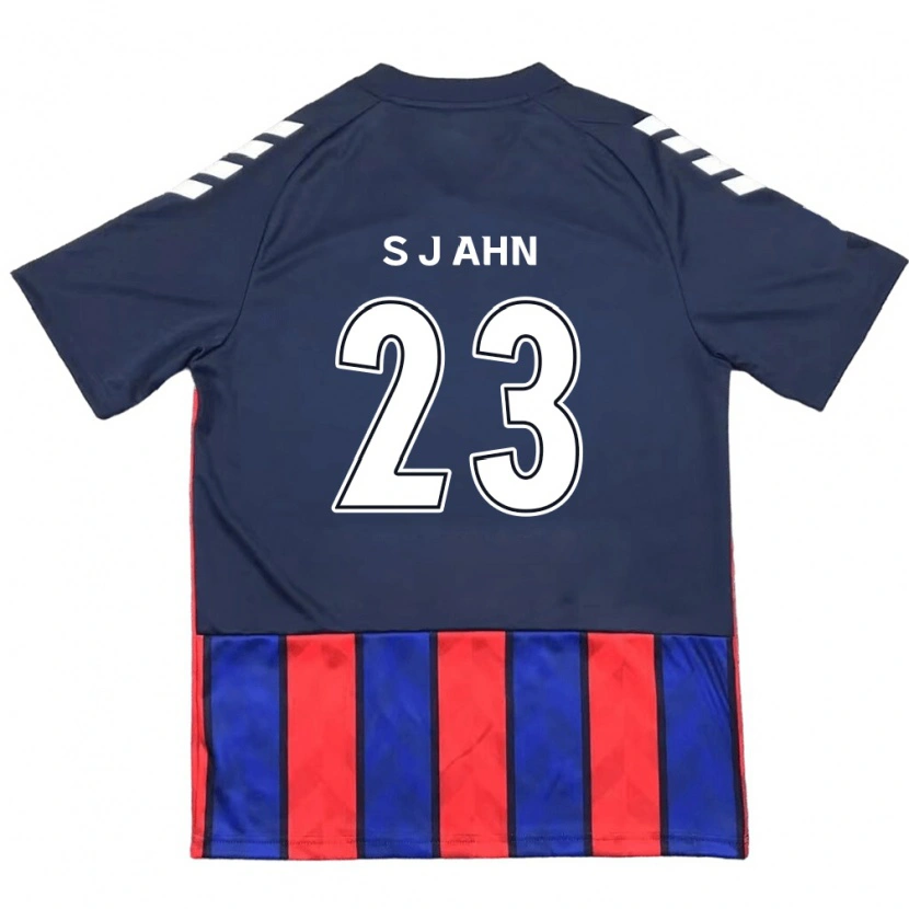 Danxen Damen Jun-Su Ahn #23 Königsblau Rot Heimtrikot Trikot 2025/26 T-Shirt Österreich