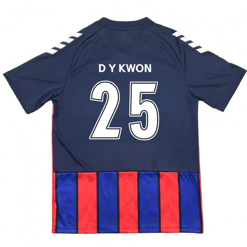 Danxen Damen Do-Yeong Kwon #25 Königsblau Rot Heimtrikot Trikot 2025/26 T-Shirt Österreich