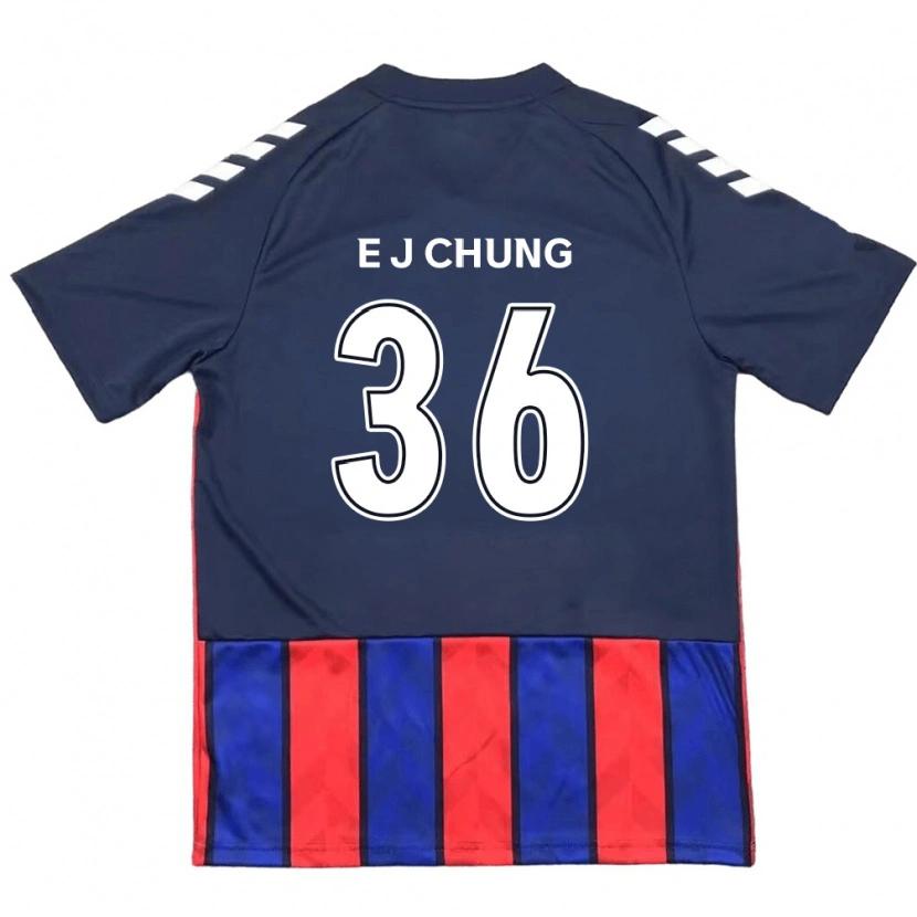 Danxen Damen Joshua Eui-Jin Chung #36 Königsblau Rot Heimtrikot Trikot 2025/26 T-Shirt Österreich
