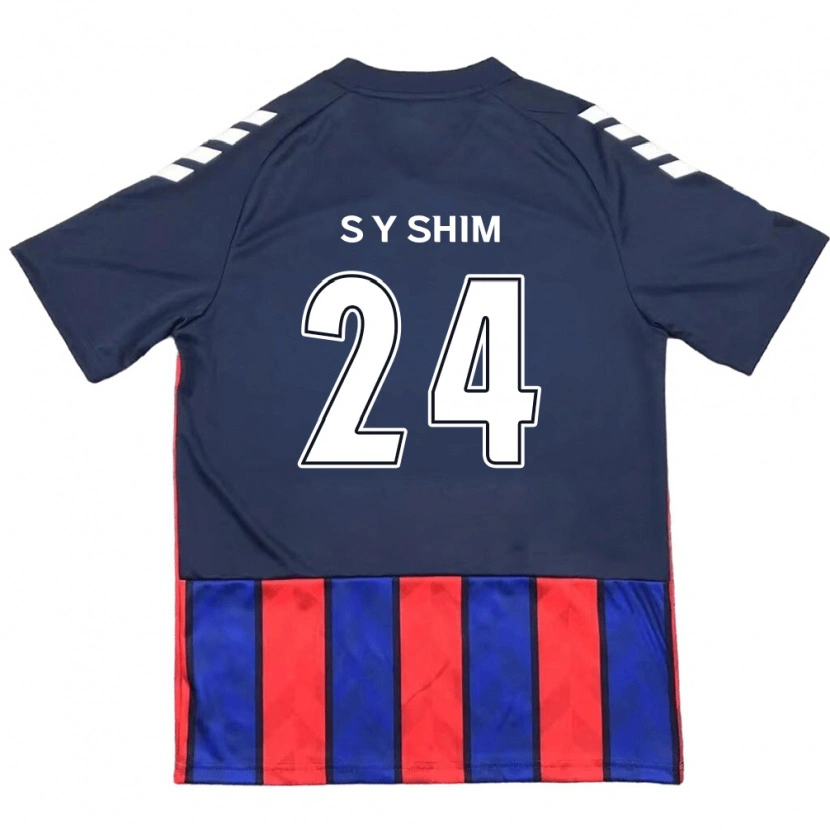 Danxen Damen Shim Seo-Yeon #24 Königsblau Rot Heimtrikot Trikot 2025/26 T-Shirt Österreich