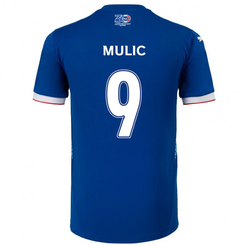 Danxen Damen Fejsal Mulic #9 Königsblau Weiß Heimtrikot Trikot 2025/26 T-Shirt Österreich
