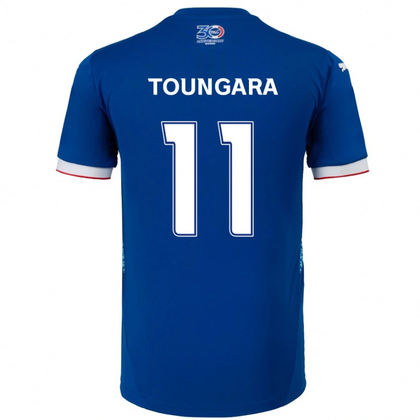 Danxen Damen Aboubacar Toungara #11 Königsblau Weiß Heimtrikot Trikot 2025/26 T-Shirt Österreich
