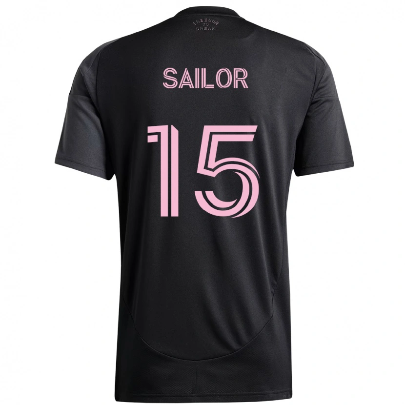 Danxen Damen Ryan Sailor #15 Schwarz Rosa Auswärtstrikot Trikot 2025/26 T-Shirt Österreich