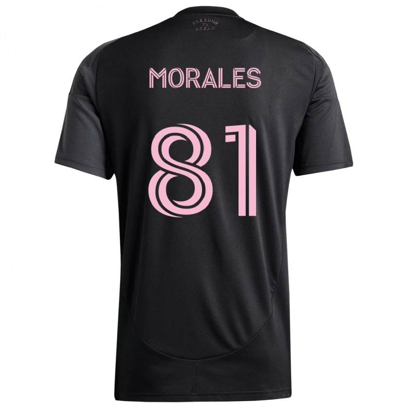 Danxen Damen Santiago Morales #81 Schwarz Rosa Auswärtstrikot Trikot 2025/26 T-Shirt Österreich