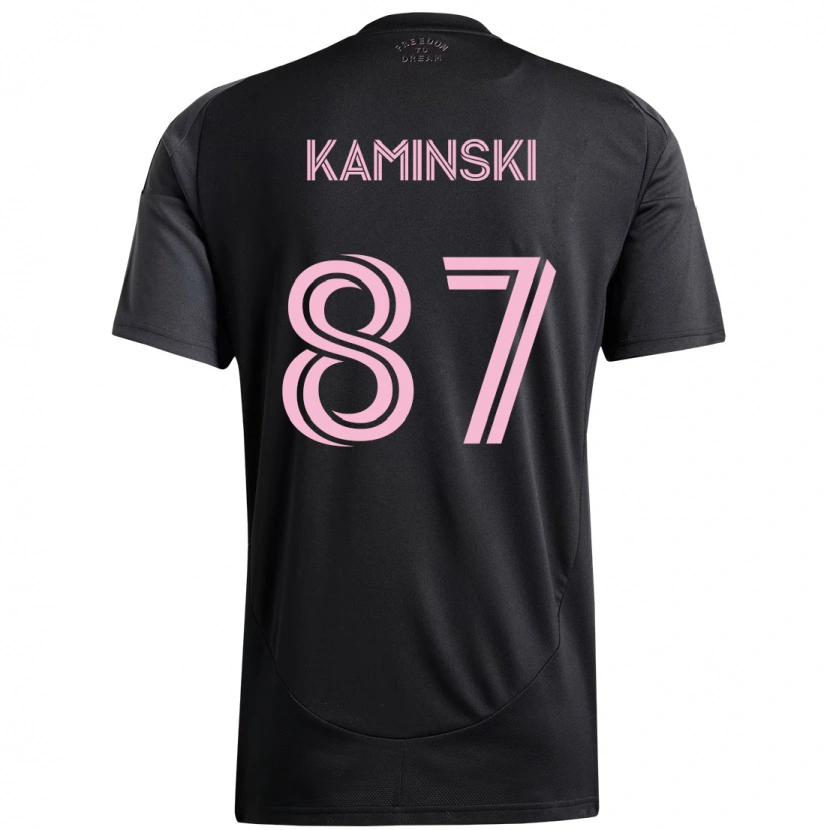 Danxen Damen Brett Kaminski #87 Schwarz Rosa Auswärtstrikot Trikot 2025/26 T-Shirt Österreich
