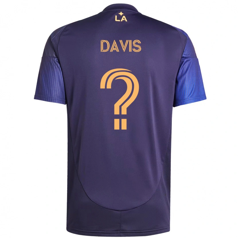 Danxen Damen Sean Davis #0 Lila Blau Auswärtstrikot Trikot 2025/26 T-Shirt Österreich