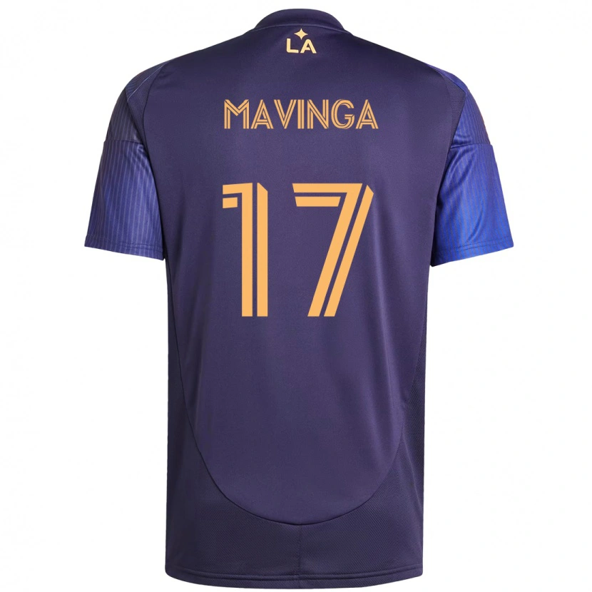 Danxen Damen Chris Mavinga #17 Lila Blau Auswärtstrikot Trikot 2025/26 T-Shirt Österreich