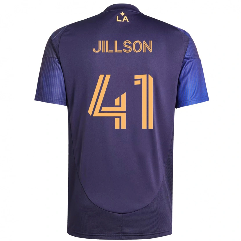 Danxen Damen Simon Jillson #41 Lila Blau Auswärtstrikot Trikot 2025/26 T-Shirt Österreich