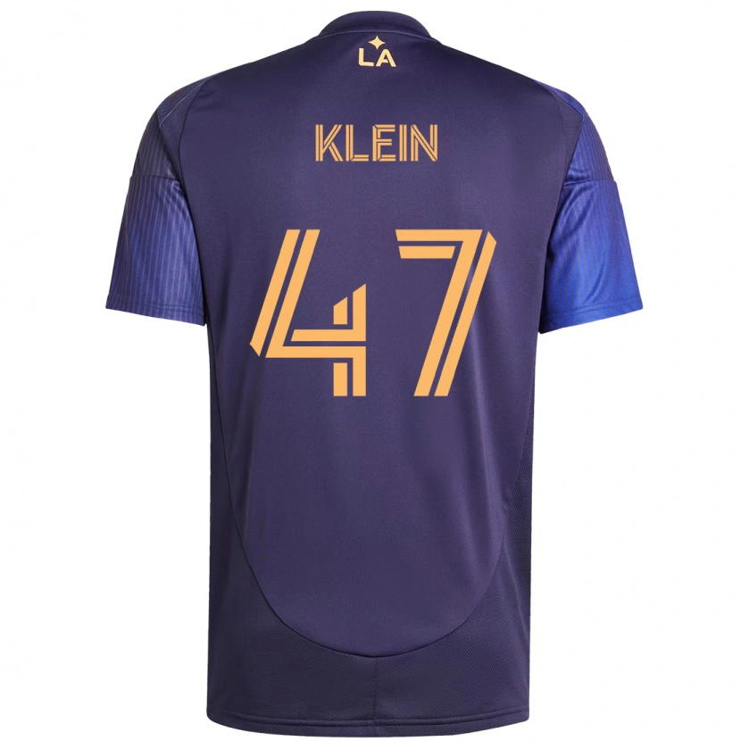 Danxen Damen Carson Klein #47 Lila Blau Auswärtstrikot Trikot 2025/26 T-Shirt Österreich