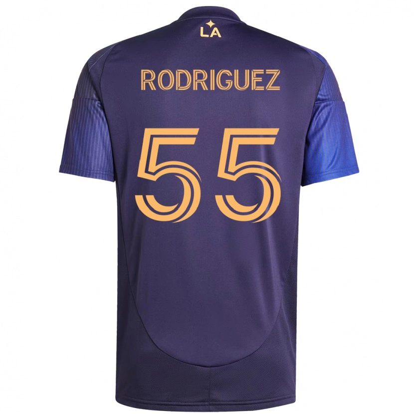 Danxen Damen Diego Rodriguez #55 Lila Blau Auswärtstrikot Trikot 2025/26 T-Shirt Österreich