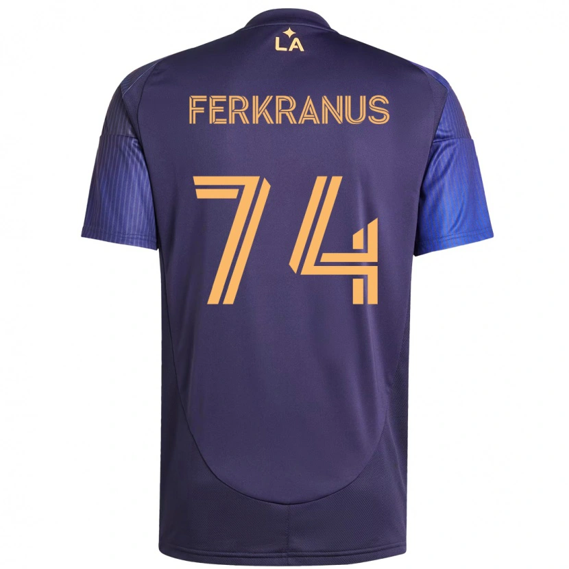 Danxen Damen Marcus Ferkranus #74 Lila Blau Auswärtstrikot Trikot 2025/26 T-Shirt Österreich