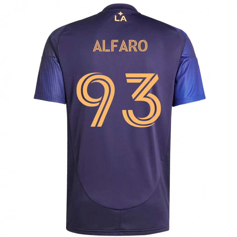 Danxen Damen Tony Alfaro #93 Lila Blau Auswärtstrikot Trikot 2025/26 T-Shirt Österreich