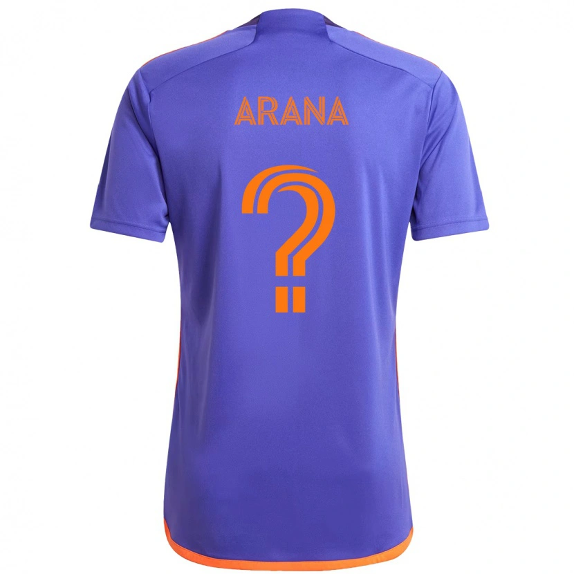 Danxen Damen Matthew Arana #0 Lila Orange Auswärtstrikot Trikot 2025/26 T-Shirt Österreich