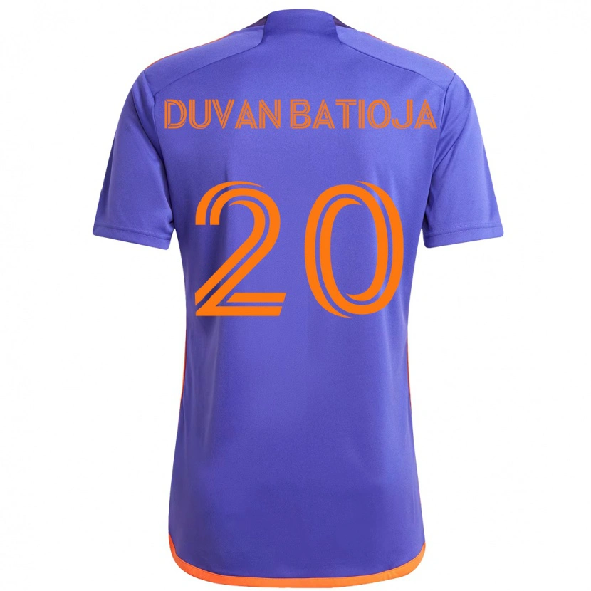 Danxen Damen Andy Batioja #20 Lila Orange Auswärtstrikot Trikot 2025/26 T-Shirt Österreich