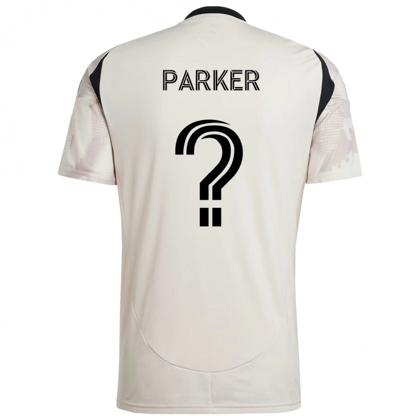 Danxen Damen Tim Parker #0 Beige Schwarz Auswärtstrikot Trikot 2025/26 T-Shirt Österreich