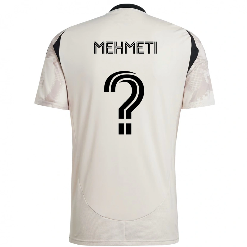 Danxen Damen Adri Mehmeti #0 Beige Schwarz Auswärtstrikot Trikot 2025/26 T-Shirt Österreich