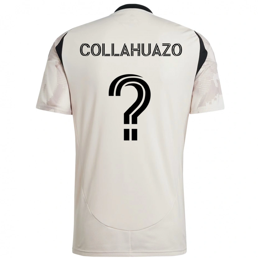 Danxen Damen Jair Collahuazo #0 Beige Schwarz Auswärtstrikot Trikot 2025/26 T-Shirt Österreich