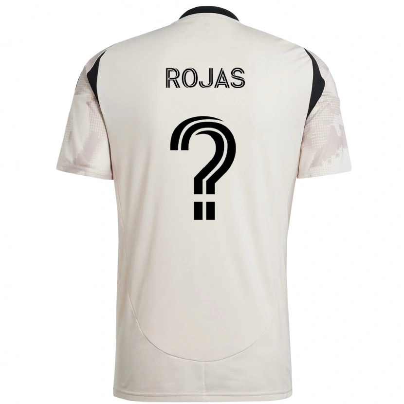 Danxen Damen Andy Rojas #0 Beige Schwarz Auswärtstrikot Trikot 2025/26 T-Shirt Österreich
