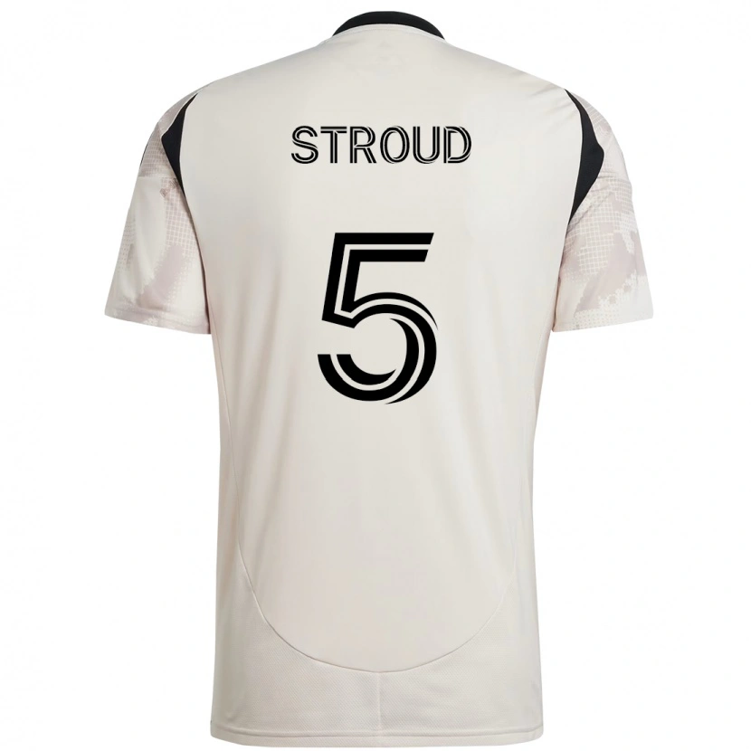 Danxen Damen Peter Stroud #5 Beige Schwarz Auswärtstrikot Trikot 2025/26 T-Shirt Österreich