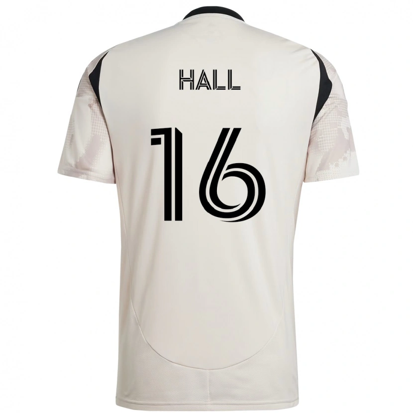 Danxen Damen Julian Hall #16 Beige Schwarz Auswärtstrikot Trikot 2025/26 T-Shirt Österreich