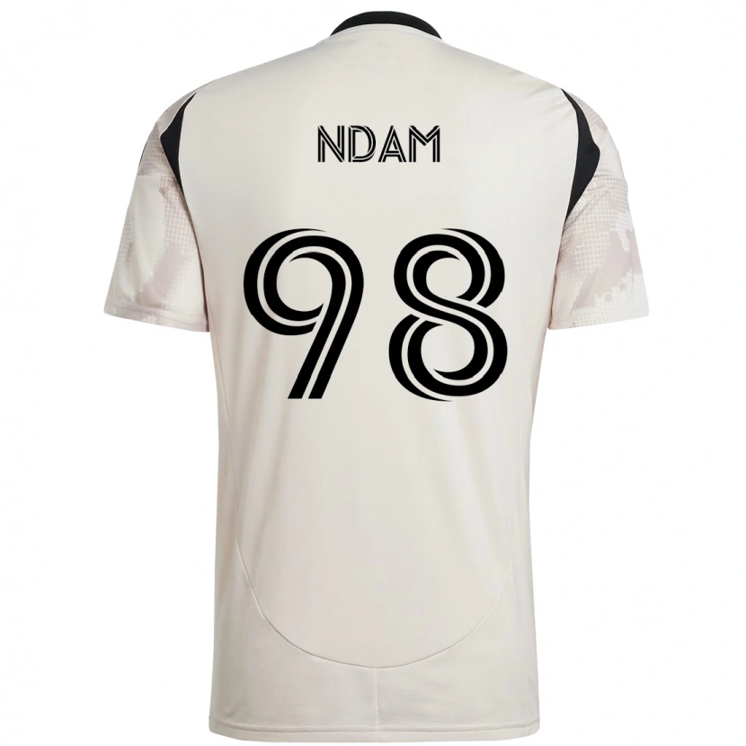 Danxen Damen Hassan Ndam #98 Beige Schwarz Auswärtstrikot Trikot 2025/26 T-Shirt Österreich