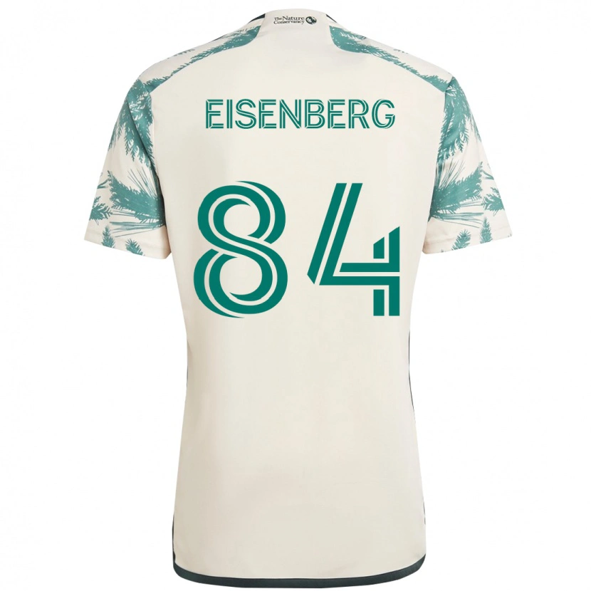 Danxen Damen Max Eisenberg #84 Beige Grün Auswärtstrikot Trikot 2025/26 T-Shirt Österreich