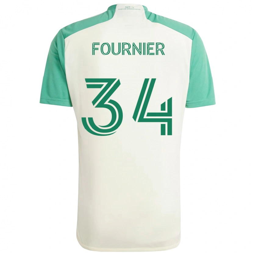 Danxen Damen Drake Fournier #34 Weiß Grün Auswärtstrikot Trikot 2025/26 T-Shirt Österreich