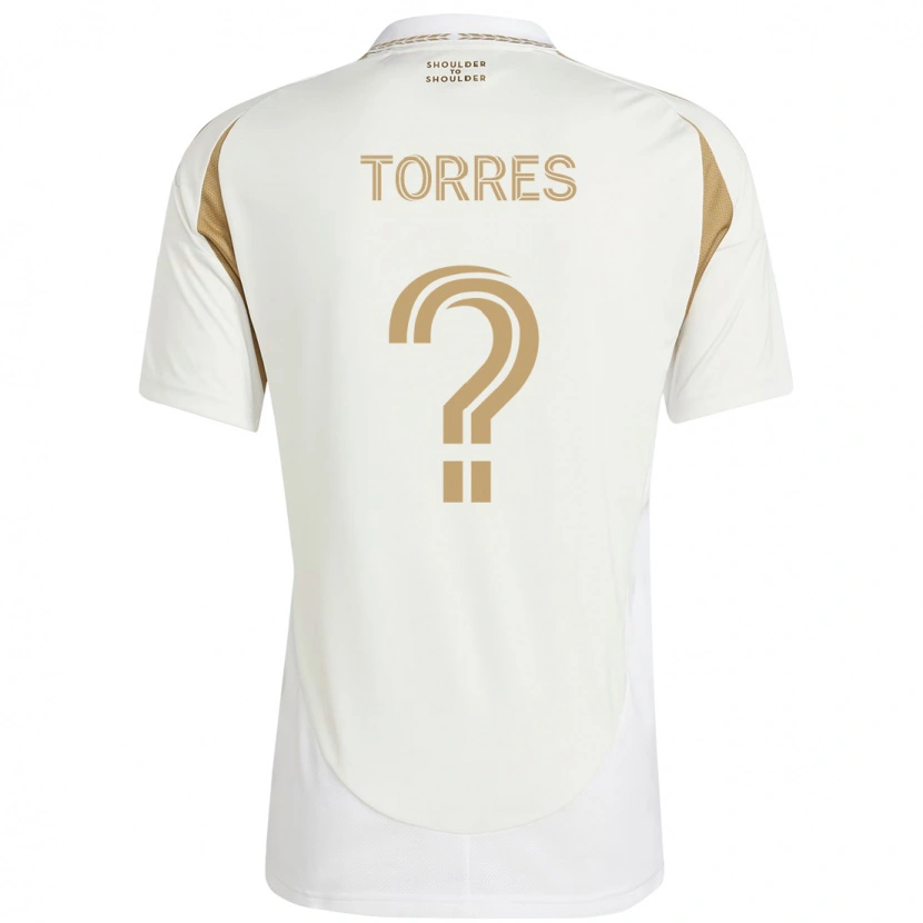 Danxen Damen Lisandro Torres #0 Weiß Braun Auswärtstrikot Trikot 2025/26 T-Shirt Österreich